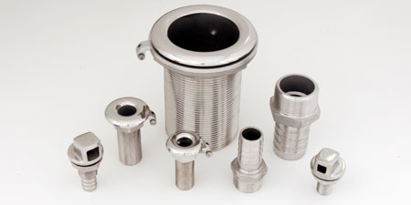 Con-Tech offers gas tank vent, hose_nipples and thru hulls in stainless steel or brass