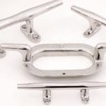 marine hardware like cleats for boating