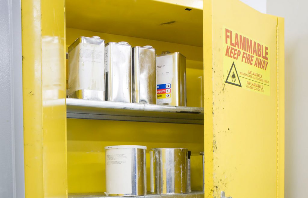 Flammable safety cabinet parts 